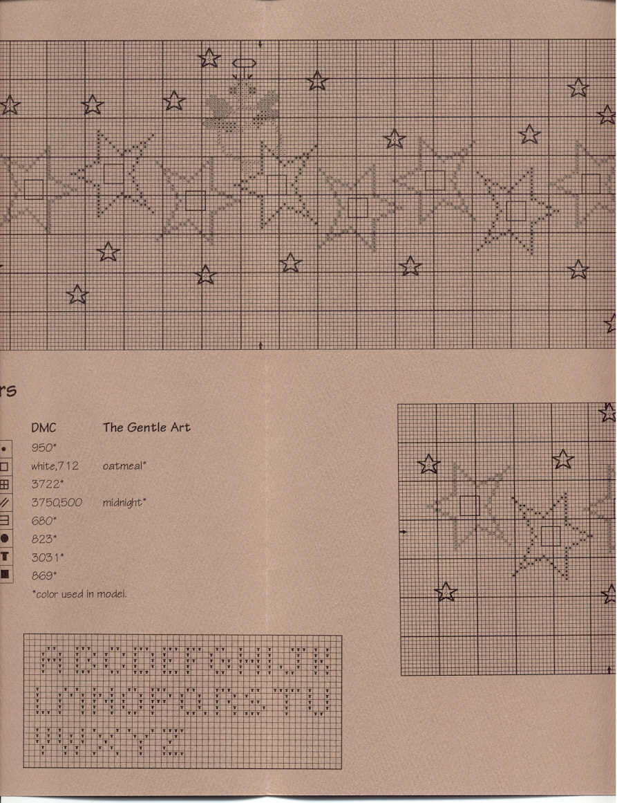 Schema punto croce In The Stars 03