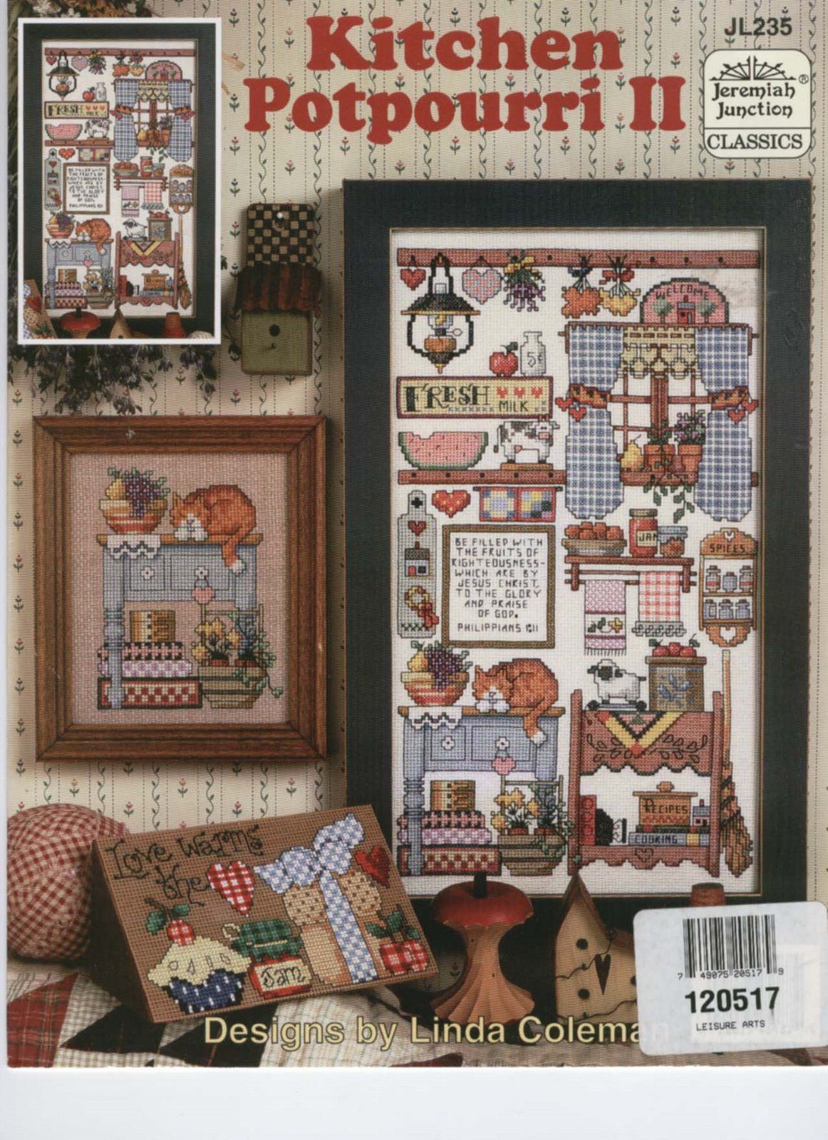 Schema punto croce Kitchen Potpourri 06