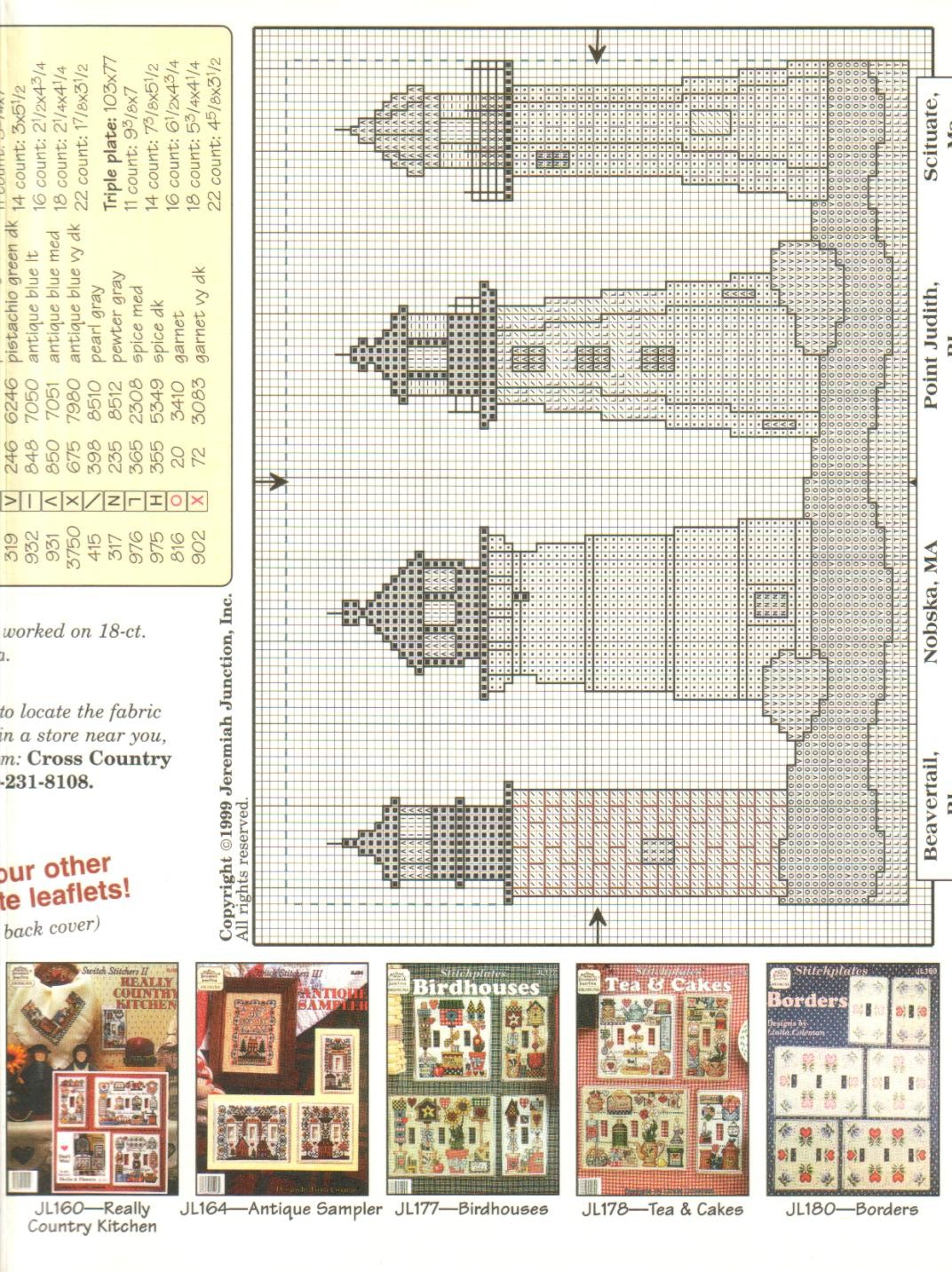 Schema punto croce Lighthouse 04
