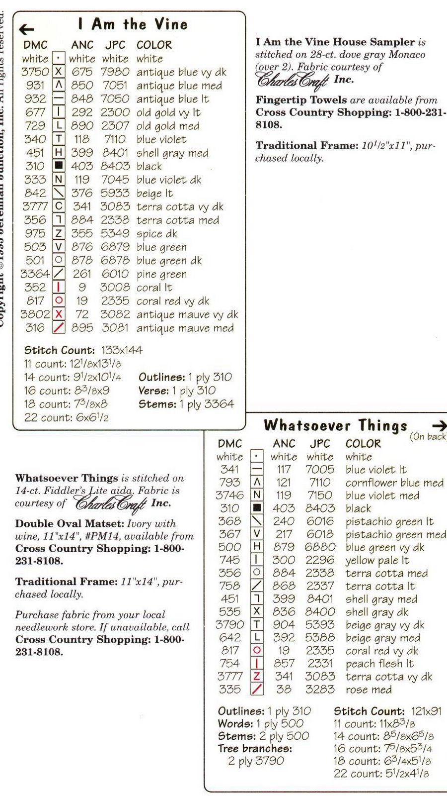 Schema punto croce Little Country Cottage 02