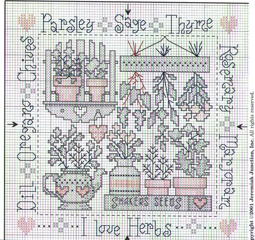 Schema punto croce Love And Friendship 02