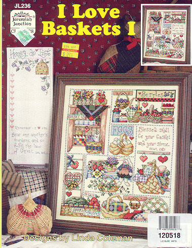Schema punto croce Love Baskets  01