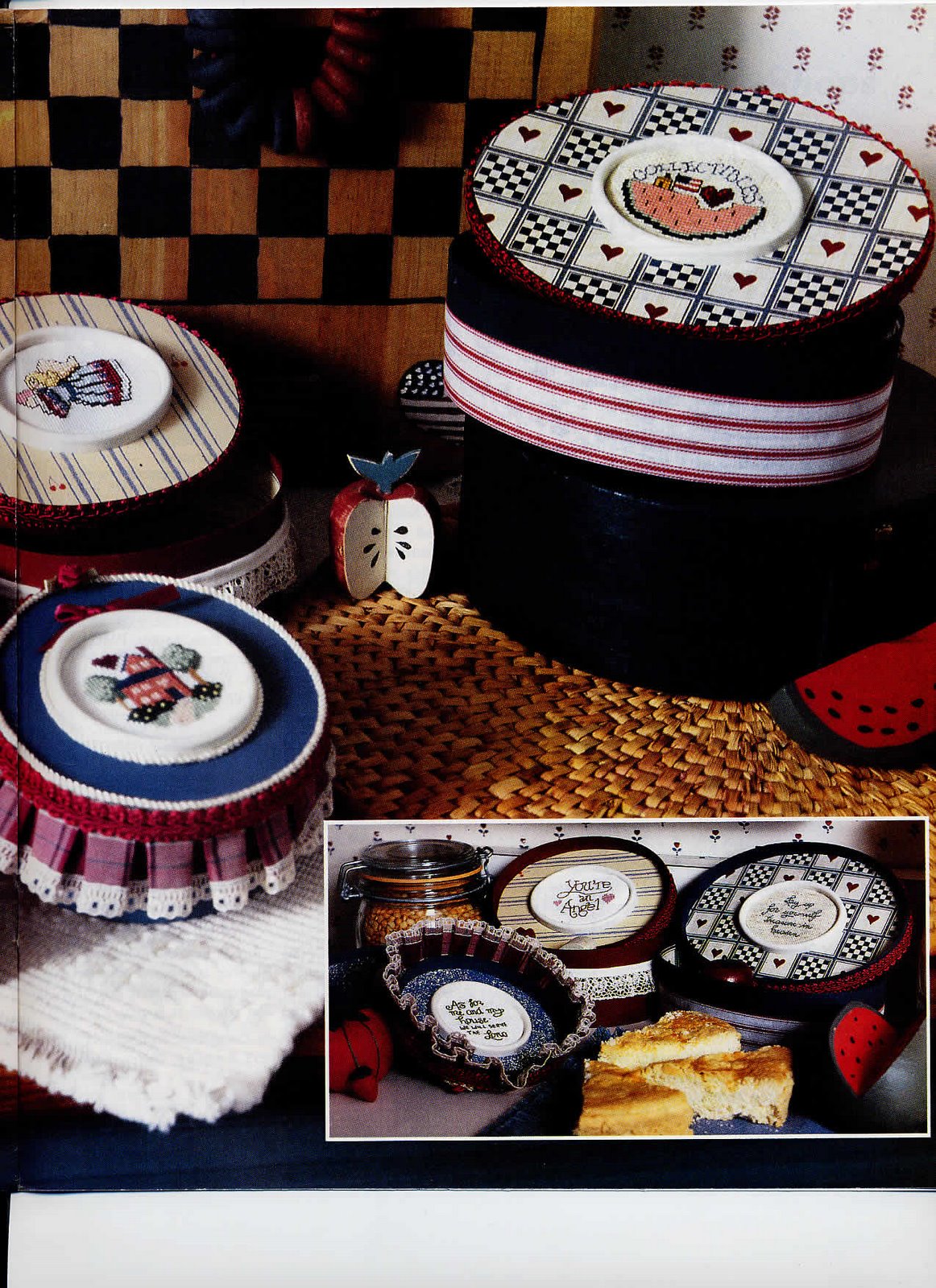 Schema punto croce Motivi Country 39