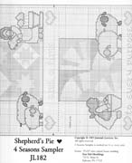 Schema punto croce 4 Seasons Sampler 03