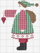 Schema punto croce Thesan 02