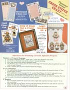 Schema punto croce Alfabeto Country 10