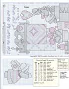 Schema punto croce Amish Angels 04