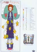 Schema punto croce Angel1