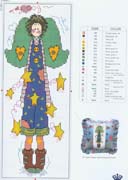 Schema punto croce Angel3