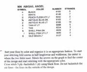 Schema punto croce Angelo Abigail 3