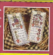 Schema punto croce Angelo Country 1