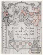 Schema punto croce Baby Animals Sampler 02