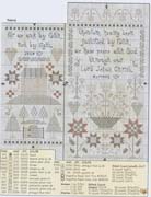 Schema punto croce Banner Country 03