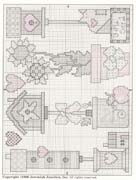 Schema punto croce Birdhouses 03