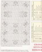 Schema punto croce Borders 02