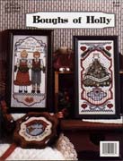 Schema punto croce Boughs Of Holly 01