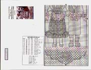 Schema punto croce Boughs Of Holly 02