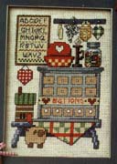 Schema punto croce Buttom Shop 01