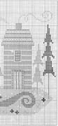 Schema punto croce Cabin In Woods 05