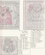 Schema punto croce Cat Christmas 03