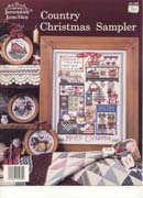 Schema punto croce Country Christsmas Sampler 01