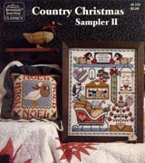 Schema punto croce Country Christsmas Sampler 05