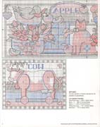 Schema punto croce Country Cupboard 04