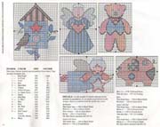 Schema punto croce Country Quickies 05