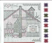 Schema punto croce Country Shops 03