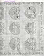 Schema punto croce Country Sweethearts 02