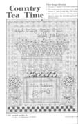 Schema punto croce Country Tea Time 02