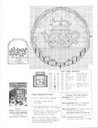 Schema punto croce Country Tea Time 04