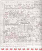 Schema punto croce Country Warms Heart 02