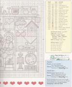 Schema punto croce Country Warms Heart 03