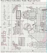 Schema punto croce Faith 02