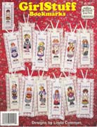 Schema punto croce Girlstuff Bookmarks 01