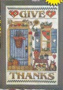 Schema punto croce Give Thanks 01