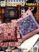 Schema punto croce Hearts And Flowers 01