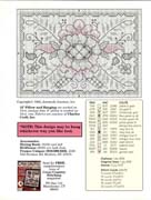 Schema punto croce Hearts And Flowers 02