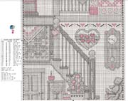 Schema punto croce Hearts Full Love 03