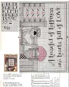 Schema punto croce Hearts Full Love 04