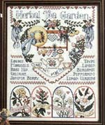 Schema punto croce Herbal Tea Garden 01