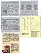 Schema punto croce Homespun Hearth 03