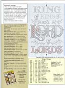 Schema punto croce King Of Kings 03