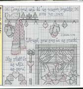 Schema punto croce Kitchen Country 02