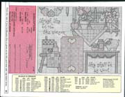 Schema punto croce Kitchen Country 03
