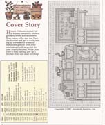 Schema punto croce Kitchen Sweet Kitchen 03