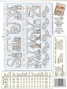 Schema punto croce Little Bits Abc 04