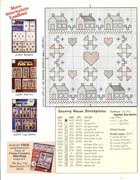 Schema punto croce Little Patchwork House 04