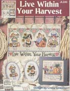 Schema punto croce Live Within Harvest 01